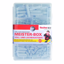 Chevilles expansibles - FISCHER - SX - 160 pièces - Nylon - Avec vis