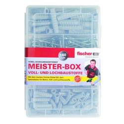 Chevilles expansibles - FISCHER - SX - 160 pièces - Nylon - Avec vis