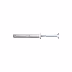 FISCHER 513836 Hammerfix N 6 x 80/50 S (200) Le fischer Hammerfix N-S à tête fraisée se compose d’un bouchon en nylon de haut ...