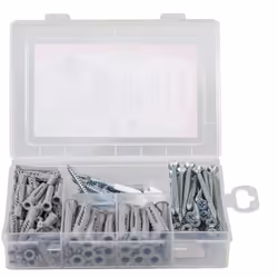 Fischer MEISTER-BOX UX 75 pièce(s) Kit de fiches murales et vis