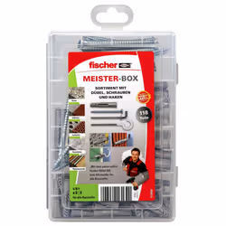 Fischer MEISTER-BOX UX 75 pièce(s) Kit de fiches murales et vis - Vue supplémentaire 4