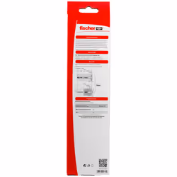 Fischer 517165 ancrage à vis et cheville murale 2 pièce(s) Kit de fiches murales et vis