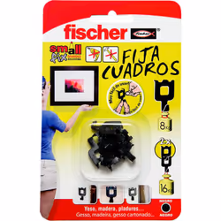 Blister de 8 Luminaires Cadre Noir 518168 de la marque Fischer. Produit d'excellente qualité et prix. Convient à tous les typ ...