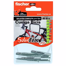 Kit De Fixation Porte Vélo 518779 Solufix Fischer Kit De Fixation Solufix Pour Fixer Les Crochets Pour Suspendre Les Vélos. C ...