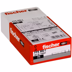Fischer 519021 ancrage à vis et cheville murale 25 pièce(s) Ancre d'expansion 75 mm