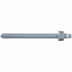 Fischer 519444, M10, Acier, Tige filetée, Zinc, 1,2 cm, 220 mm