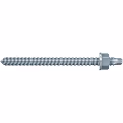 Fischer 519447, M20, Acier, Tige filetée, Zinc, 2,5 cm, 290 mm