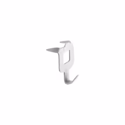 Crochet fixe cadre blanc Blister Fischer 8 pcs - 48096