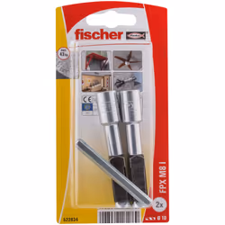 Fischer 522834, Ancre d'expansion, Béton, M8, ETA-12/0456, 75 mm, 1 cm