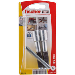 Fischer 522834 ancrage à vis et cheville murale 2 pièce(s) Ancre d'expansion 75 mm