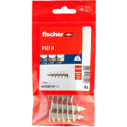 Fischer - Cheville nylon fid ii 4B pour fixation dans l'isolant - 4 unités - 523989