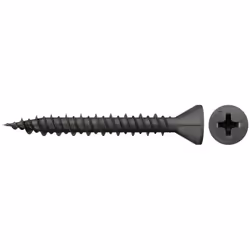 Fischer 665104, Vis, Métal, Cloison sèche, Fibre de bois, Métal, Plaque de plâtre, Bois, Filetage complet, Tête fraisée, PH ( ...