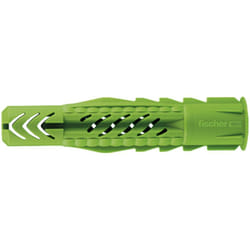40x chevilles universelles green ux 6x50 r avec bord - 524855 - Fischer
