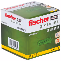 Fischer 524871 ancrage à vis et cheville murale 18 pièce(s) Ancre d'expansion 55 mm