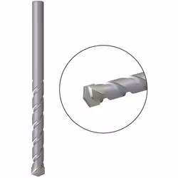 Foret Fischer Maçonnerie D-S Hm 6,0x54 / 100. Foret Pour Maçonnerie Et Pierre Naturelle. Tranchants En Carbure A 130° , Très  ...