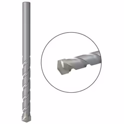 Foret Fischer Maçonnerie D-S Hm 9,0x67 / 120. Foret Pour Maçonnerie Et Pierre Naturelle. Tranchants En Carbure A 130° , Très  ...