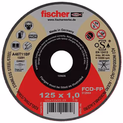 Disque fcd-fp 125x1x22,23 plus fischer. . . . PS_brand :FISCHER Poids : 0,034Kg Indice de Protection IP : IP20 Certification  ...