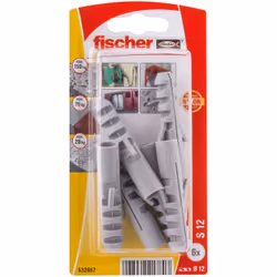 Fischer 532657 ancrage à vis et cheville murale 6 pièce(s)