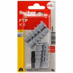 Fischer 532660 ancrage à vis et cheville murale 4 pièce(s)