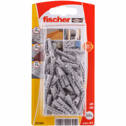 Fischer 532668 ancrage à vis et cheville murale 50 pièce(s)