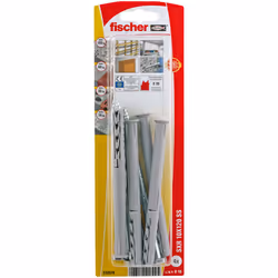 Fischer 532678, Kit de fiches murales et vis, Brique, Béton, ETA-07/0121, 120 mm, 1 cm, 13 cm