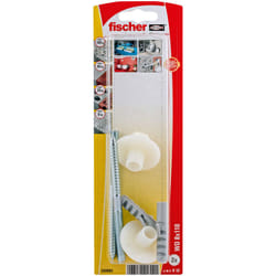 Fischer 532693 ancrage à vis et cheville murale 2 pièce(s) Kit de fiches murales et vis