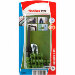 Fischer 532730 ancrage à vis et cheville murale 5 pièce(s)