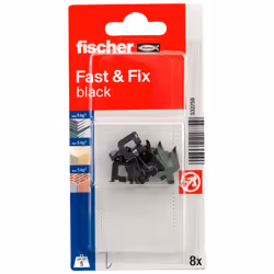 Fischer 532759 ancrage à vis et cheville murale 8 pièce(s)