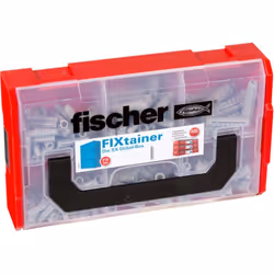 La boîte de chevilles SX contient 210 chevilles fischer SX - adaptées aux fixations dans le béton, les matériaux pleins et le ...
