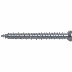Fischer 532946, Vis, Métal, Béton, Cloison sèche, Plastique, Plat, Filetage complet, Tête cylindrique