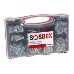 Fischer 533629 ancrage à vis et cheville murale 180 pièce(s) Kit de fiches murales et vis