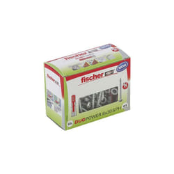 Fischer - 535463 duopower 6x30 s ph ld Cheville 2 éléments 30 mm 6 mm 50 pc(s) C467041