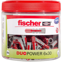 Fischer 535981 ancrage à vis et cheville murale 202 pièce(s) Fiche murale 30 mm