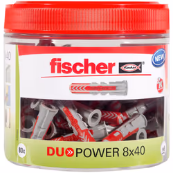 Fischer 535982, Fiche murale, Brique, Béton, 40 mm, 8 mm, 5 cm, 4,5 mm