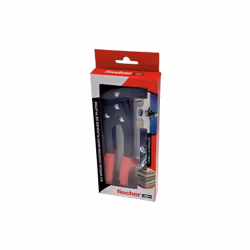 kit avec pince pour cheville métallique pour corps creux avec 16 chevilles pour corps creux et vis