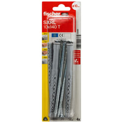 Fischer 536193 ancrage à vis et cheville murale 4 pièce(s)