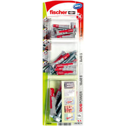 Fischer 536249 ancrage à vis et cheville murale 18 pièce(s) Fiche murale