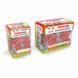 Fischer 6x30 Diy Duopower Bouchon 70uds. 536386 Fischer Combinaison De Deux Composants De Matériaux Pour Plus De Performances ...
