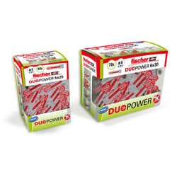 Fischer - Chevilles 8x40 Diy Duopower Bouchon 50uds. 536387