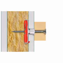 Fischer 537259 ancrage à vis et cheville murale 25 pièce(s) Kit de fiches murales et vis 50 mm - Vue supplémentaire 6