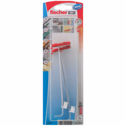 Fischer 537262, Kit de fiches murales et vis, Plaque de fibre Gypsum, Plaque de plâtre, 50 mm, 1 cm, 4,5 mm, 5 mm