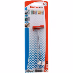 La cheville basculante en nylon fischer DuoTec pour des charges de traction et transversales élevées grâce à 2 composants. Mo ...