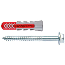 Fischer DuoPower 8 pièce(s) Kit de fiches murales et vis 70 mm