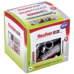 538259 duopower 14x70 s ld Cheville 2 éléments 70 mm 14 mm 10 pc(s) - Fischer