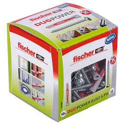 Fischer DUOPOWER 6 x 50 S PH LD 50 pièce(s) 50 mm