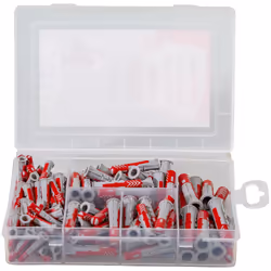 Fischer 538621 ancrage à vis et cheville murale 132 pièce(s) Fiche murale