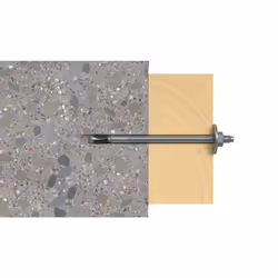 Fischer 538702 ancrage à vis et cheville murale 20 pièce(s) 200 mm