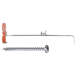 Fischer DUOTEC 10 S PH 25 pièce(s) Kit de fiches murales et crochets 50 mm
