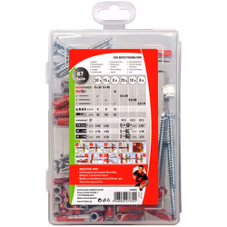 Fischer 540093 ancrage à vis et cheville murale 45 pièce(s) Kit de fiches murales et vis - Vue supplémentaire 4