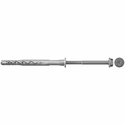 Fischer 540135, Kit de fiches murales et vis, Ciment aéré placé en autoclave, Brique, Béton, Maçonnerie, Plastique, Acier ino ...
